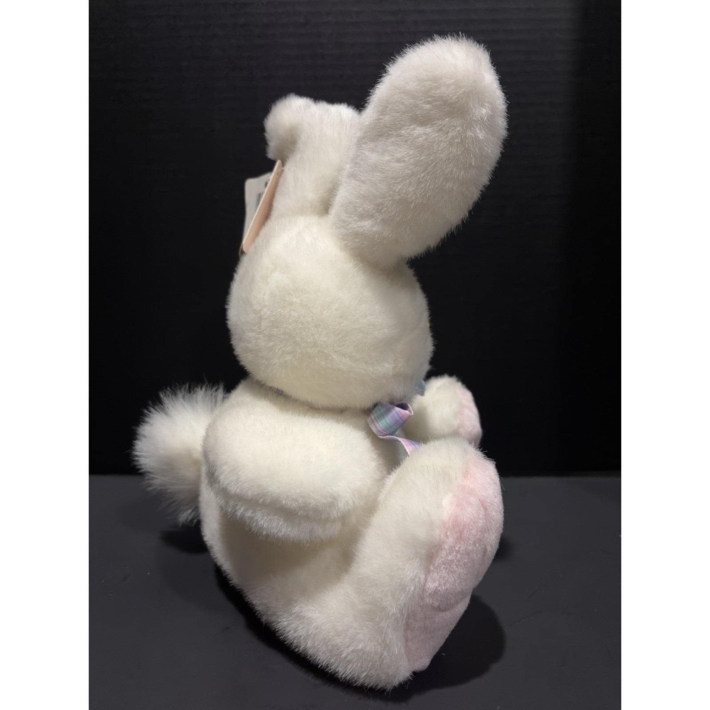 Vintage Russ Berrie Easter Plush W/chick White Rabbit 1994 W/tag - Picture 4 of 11